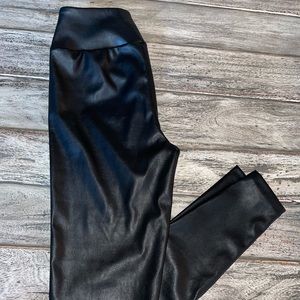Charlotte Russe Faux Leather Leggings